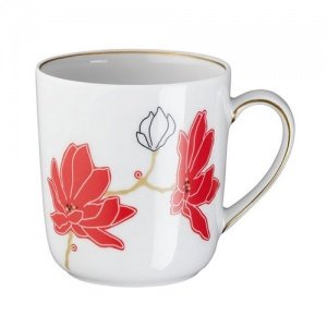 Arzberg Form 2000 Magnolie Becher mit He