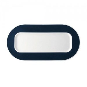 Arzberg Form 2006 blau Platte oval / Mil