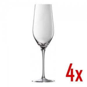 Arzberg Glasserie Shine 4 x Sekt / Champ