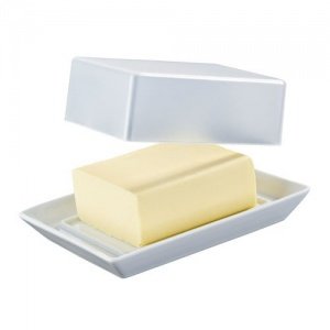 Arzberg Küchenfreunde weiß Butterdose mi