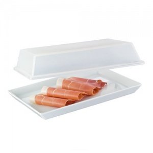 Arzberg Küchenfreunde weiß Platte mit De