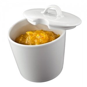 Arzberg Küchenfreunde weiß Zuckerdose im