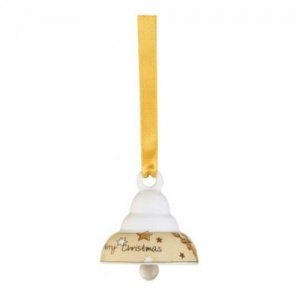 Arzberg Santas Reindeer Porzellanglöckch