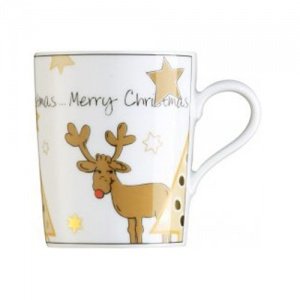 Arzberg Santa´s Reindeer Weihnachtsbeche