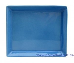 Arzberg Tric blau Servierplatte rechteck