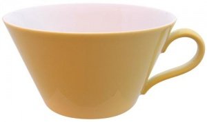 Arzberg Tric gelb Café au lait Obertasse