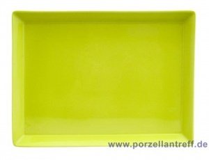Arzberg Tric grün Servierplatte rechteck