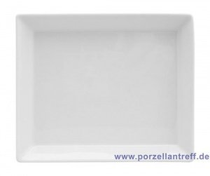 Arzberg Tric weiss Servierplatte rechtec