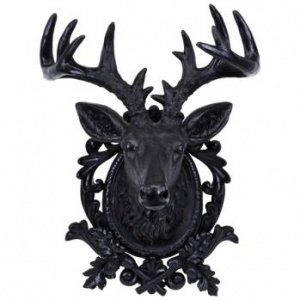 ASPEN Hirschkopf schwarz von Giftcompany