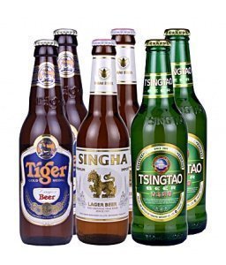 Asien Bier Paket (1 Liter)