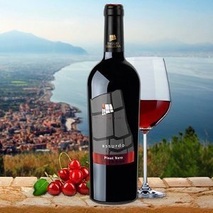 Assurdo Pinot Nero und Nero d Avola Bagl