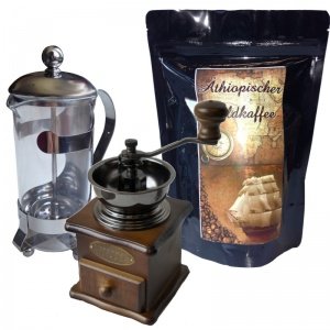 Äthiopischer Wildkaffee im Set