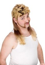 Atze Perücke Vokuhila blond