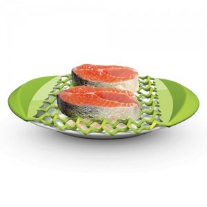 AUFTAUNETZ Silikon-Tellernetz - GRÜN