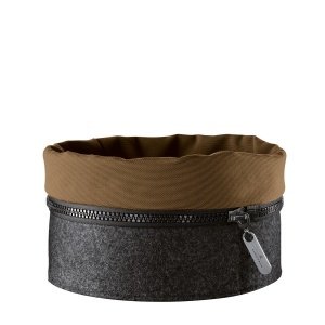 Auerhahn Filzkorb ZIPP braun