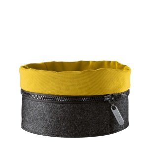 Auerhahn Filzkorb ZIPP gelb