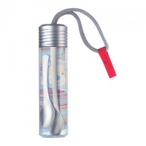 Auerhahn Knuff Baby Travel Besteck-Set 4