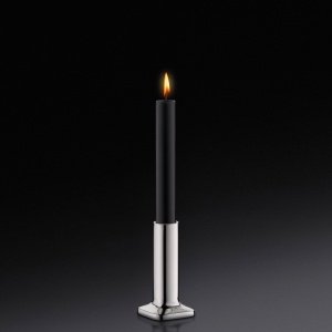 Auerhahn Leuchter QUAD 10cm poliert mit 