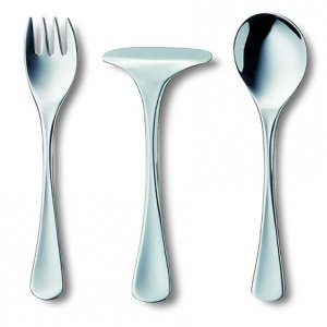 Auerhahn - Neutral, Babybesteck 3-tlg. (