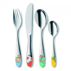 Auerhahn Zip Zap Zoo Kinderbesteck 4-tlg