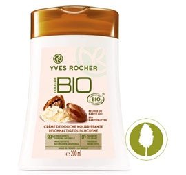 Aufbauende Duschcreme mit Bio-Karitébutt