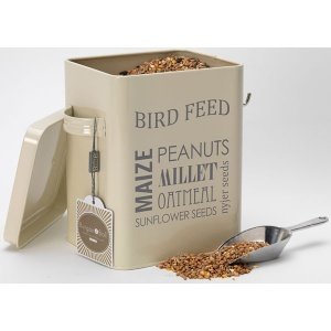 Aufbewahrungsbox "Bird Feed", creme