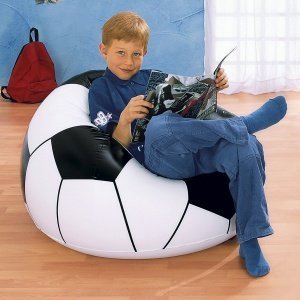 Aufblasbarer Fußballsessel