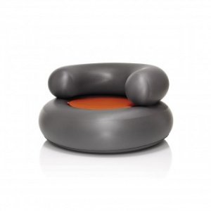 Aufblasbarer Sessel Ch-AIR mit Kissen an