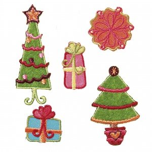 Aufbügelmotive "Weihnacht"