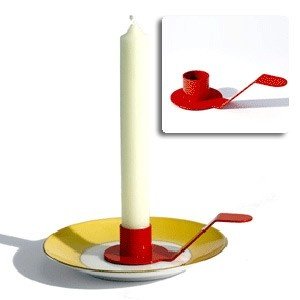 Aufklebbarer Kerzenhalter ´Holde Isolde´