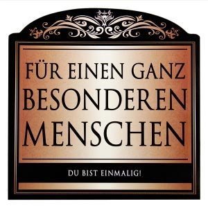 Aufkleber *Für einen besonderen Menschen