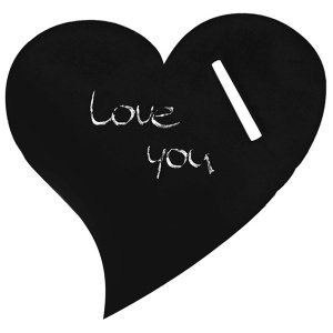 Aufkleber Kreidetafel (Herz)