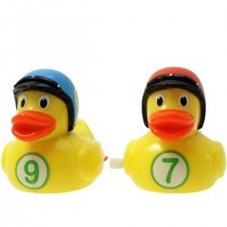 Aufziehbare Badeenten