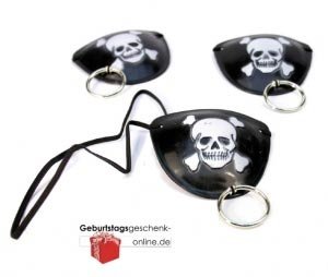Augenklappe mit Ohrring *Pirat*