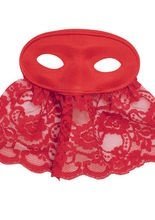 Augenmaske mit Schleier