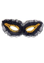 Augenmaske mit Spitze