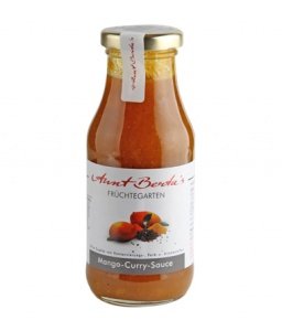 Aunt Berta`s Mango Curry Sauce (260ml Fl