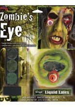 Auslaufendes Zombie Auge Make-Up Set