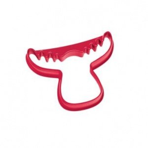 Ausstechform Rudolf rot von Koziol