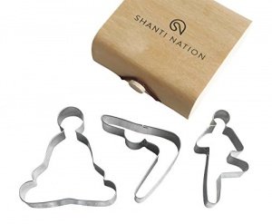 Ausstechformen mit Yogamotiven