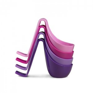 Authentics EIKO Eierkocher 4er-Set Lila