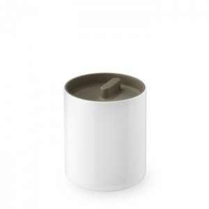 Authentics LUNAR Dose mit Deckel Dunkelg