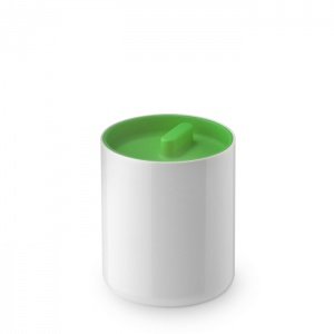 Authentics LUNAR Dose mit Deckel Grün