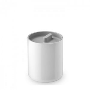 Authentics LUNAR Dose mit Deckel Hellgra