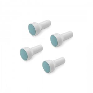 Authentics LUNAR Haken Hellblau 4er Set