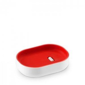 Authentics LUNAR Seifenschale Rot