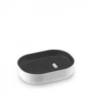 Authentics LUNAR Seifenschale Schwarz