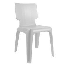 Authentics - Stuhl Wait, grau-weiss