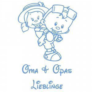 Auto-Aufkleber mit Namen