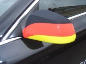 Auto Außenspiegel Flagge Deutschland WM 